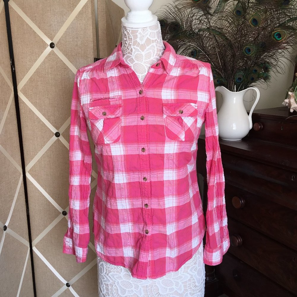 Express Button Down Blouse - image 1